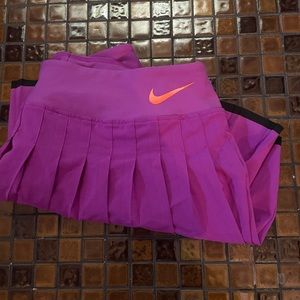 purple nike tennis skirt